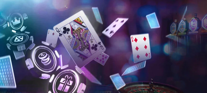 LAR live casino cards and chips